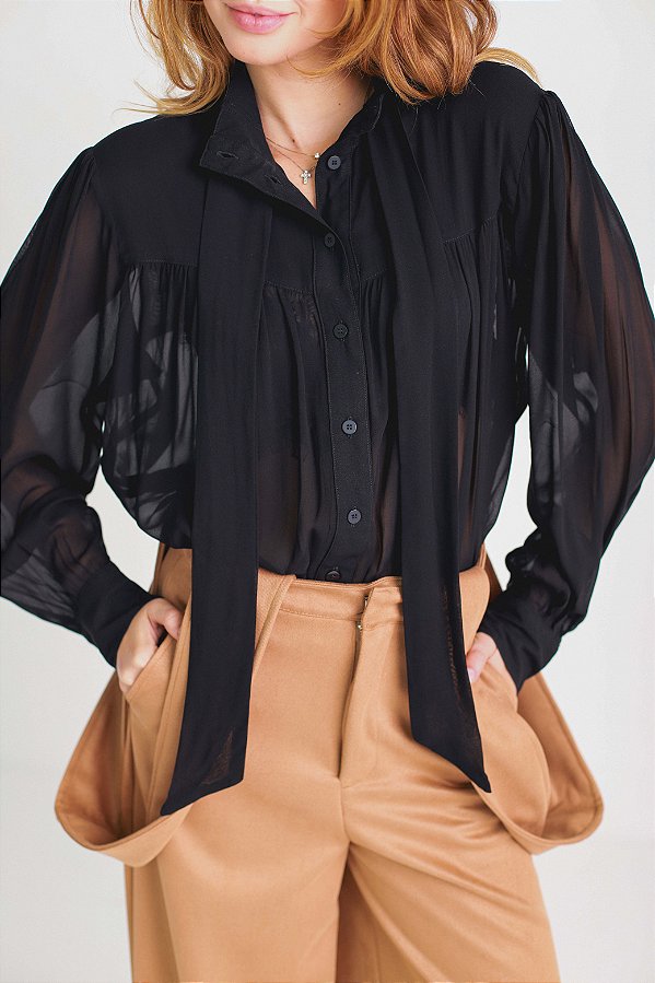 Blusa Gisela - Preto