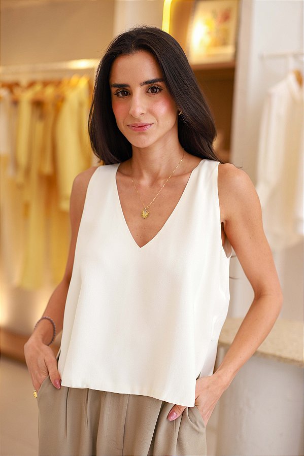 Blusa Lola - Off White
