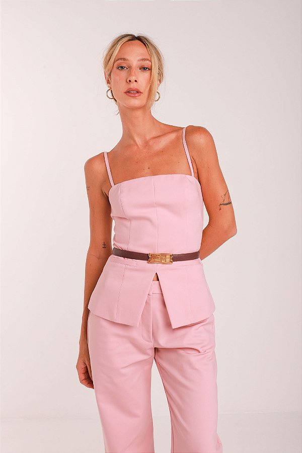 Blusa Corset Cloe - Rosa