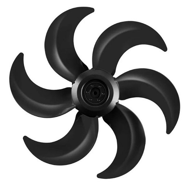 HÉLICE P/ VENTILADOR MONDIAL 6P PRETO 40CM ORIGINAL NV-41
