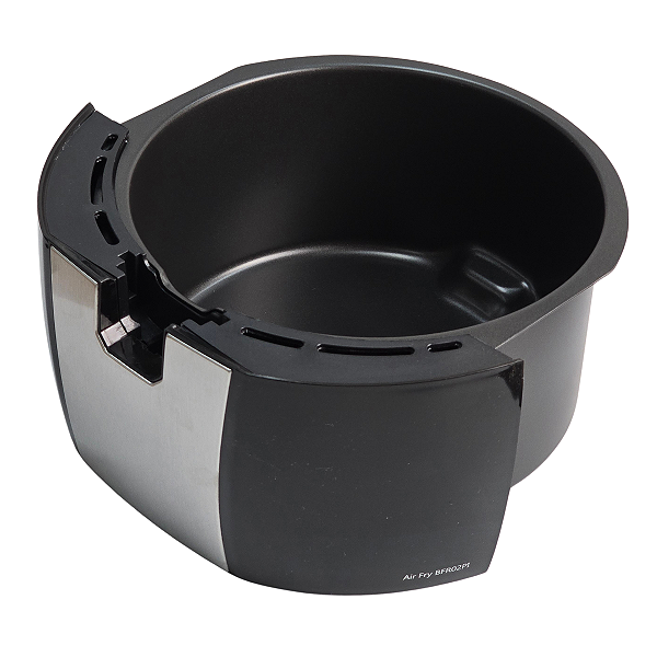 CUBA ORIGINAL P/ AIR FRYER BRITÂNIA BFR02PI PRETA INOX