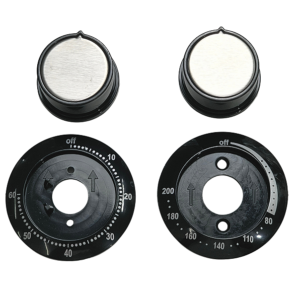 KIT ADEREÇO TIMER+TEMPERATURA+BOTÕES P FRITAD MONDIAL AFN60 AFN80