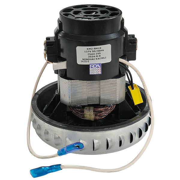 MOTOR 127V P/ ASPIRADOR WAP GT INOX GTW INOX 12L BIOVAC 10L GTW 10L GTW 20L GTW 10 MARE ORIGINAL