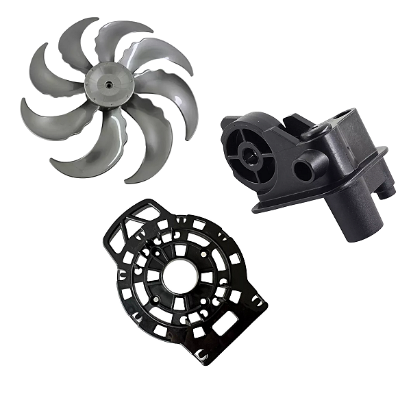 KIT HELICE + CARENAGEM + OSCILADOR P/ VENTILADOR WAP FLOW FW009218 FW009219 FW009220 FW009221