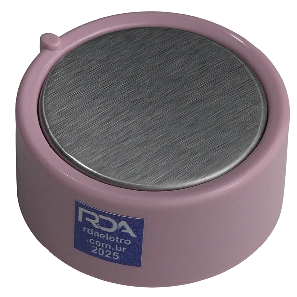 BOTÃO TIMER ROSA ORIGINAL P/ AIR FRYER BRITÂNIA BAFE53
