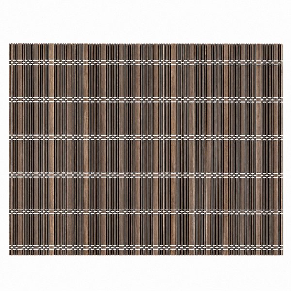 JOGO AMERICANO 4PÇS BAMBU MARROM 40X30