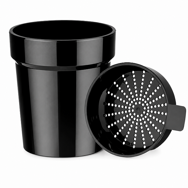 COPO COM PENEIRA EXTRATOR DE SUCOS PRETO MONDIAL E-10 ORIGINAL