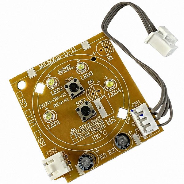 Placa Controle Pcb Espumador De Leite Bivolt Oster Omlk100