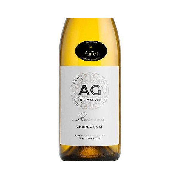Vinho Branco AG Forty Seven Reserva Chardonnay 750mL