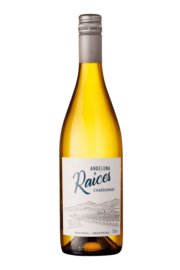 Vinho Branco Andeluna Raices Chardonnay 750mL