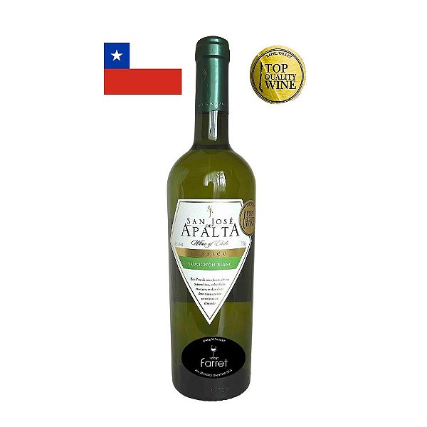 Vinho Branco San José de Apalta Clasico Sauvignon Blanc 750mL