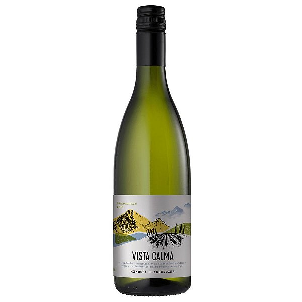 Vinho Branco Vista Calma Chardonnay 750mL