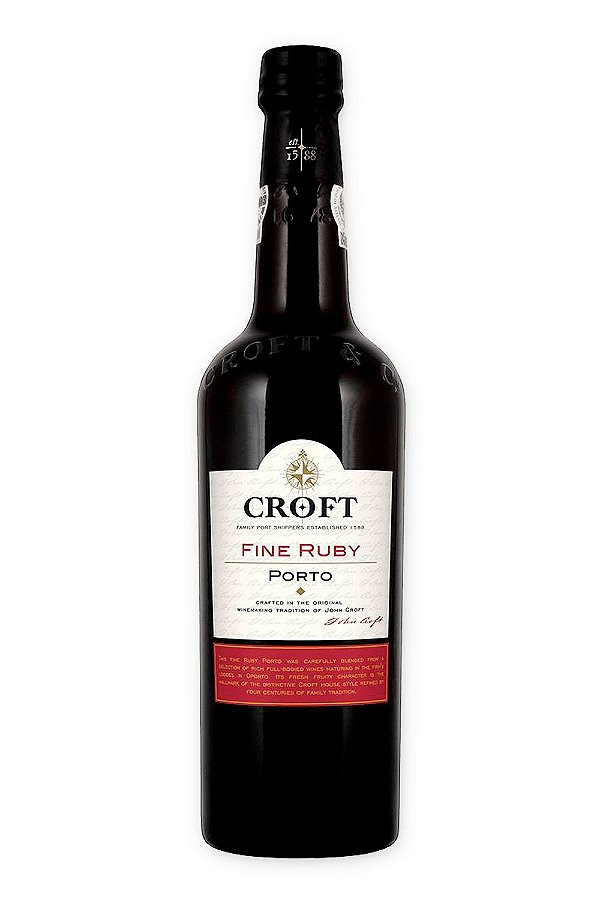 Vinho do Porto Croft Fine Ruby 750mL