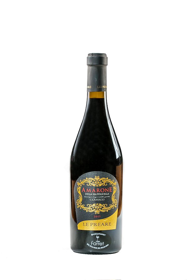 Vinho Tinto Amarone Della Valpolicella Classico Le Preare 750mL