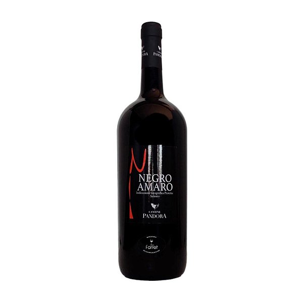 Vinho Tinto Pandora Negroamaro IGP Salento 1,5L