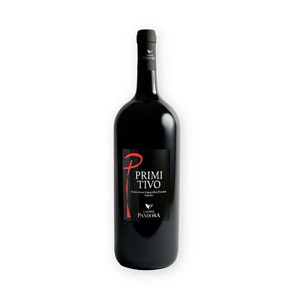 Vinho Tinto Pandora Primitivo di Salento IGP Salento 1,5L