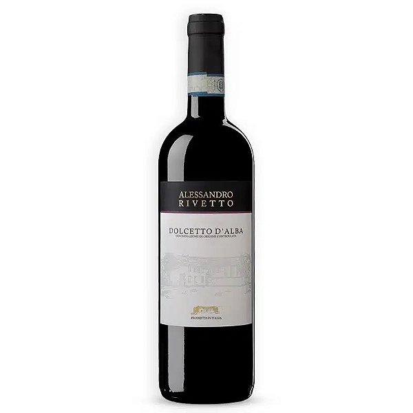 Vinho Tinto Dolcetto D'Alba Rivetto 750mL