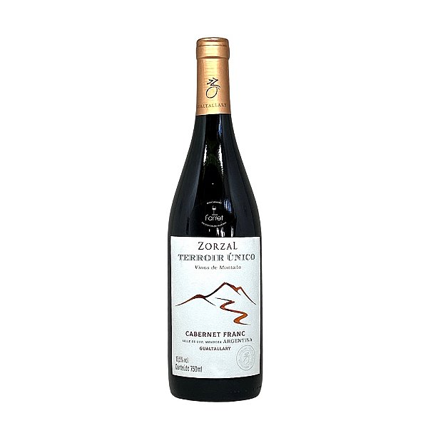 Vinho Tinto Zorzal Terroir Unico Cabernet Franc 750mL