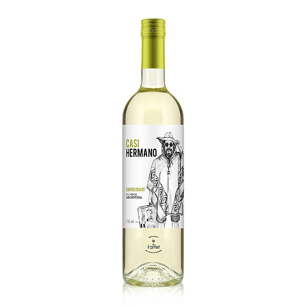 Vinho Branco Casi Hermano Chardonnay 750mL