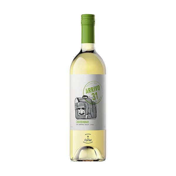 Vinho Branco Arrivo 31 Chardonnay  750mL