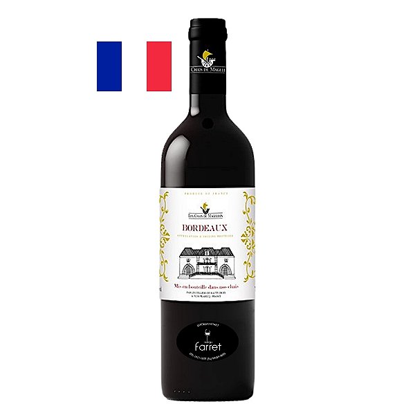 Vinho Tinto Les Chais de Magellan Bordeaux AOP 750mL