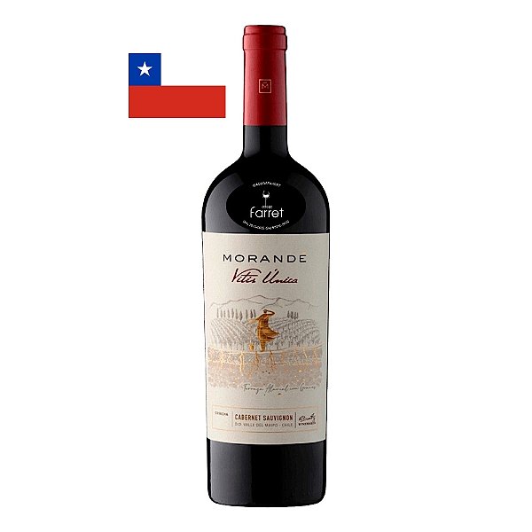 Vinho Tinto Morandé Vitis Unica Cabernet Sauvignon 750mL