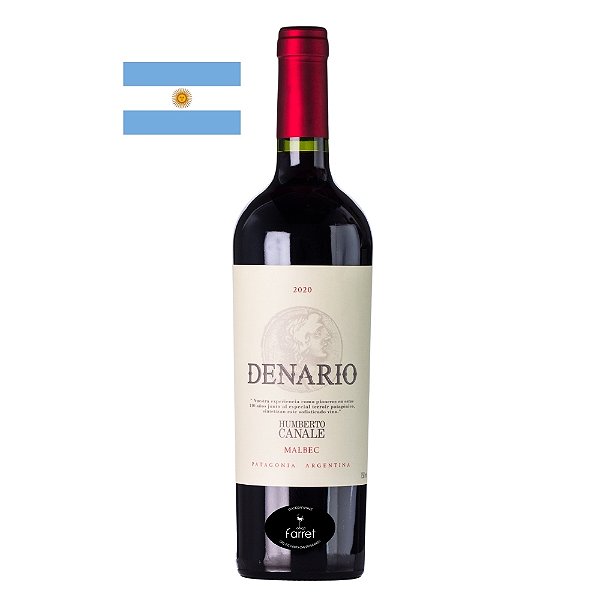 VInho Tinto Humberto Canale Denário Malbec 750mL
