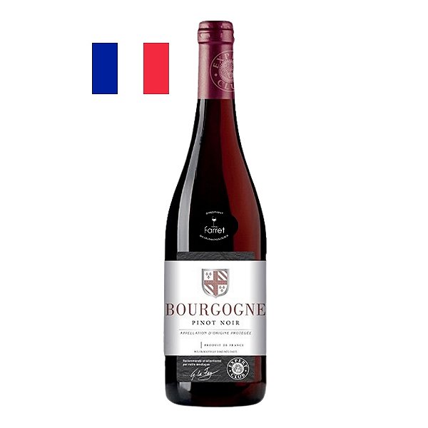 Vinho Tinto Fiée des Lois Bourgogne AOP Pinot Noir 750mL