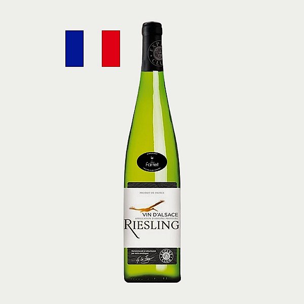 Vinho Branco Alsace AOP Cave du Tonnelier Riesling 750mL