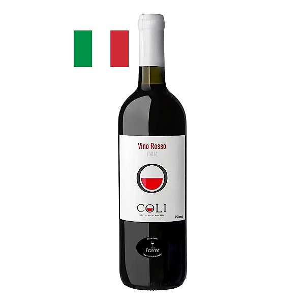 Vinho Tinto Coli Rosso 750mL