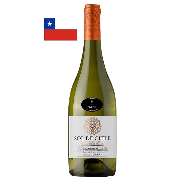 Vinho Branco Sol de Chile Classic Terroir Chardonnay 750mL