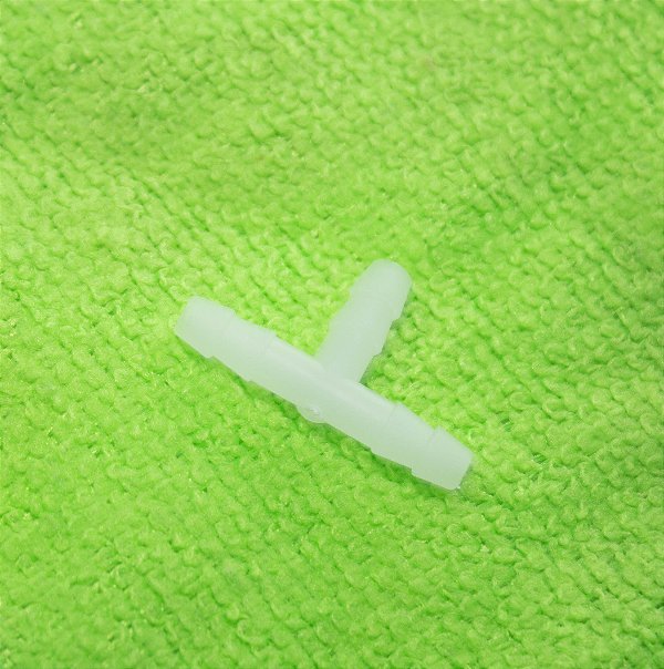ESPIGÃO DE PLÁSTICO T PARA MANGUEIRA (3,3 X 3,3 X 3,3)