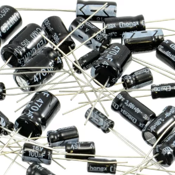 Kit 120x capacitores eletrolíticos - 12 valores