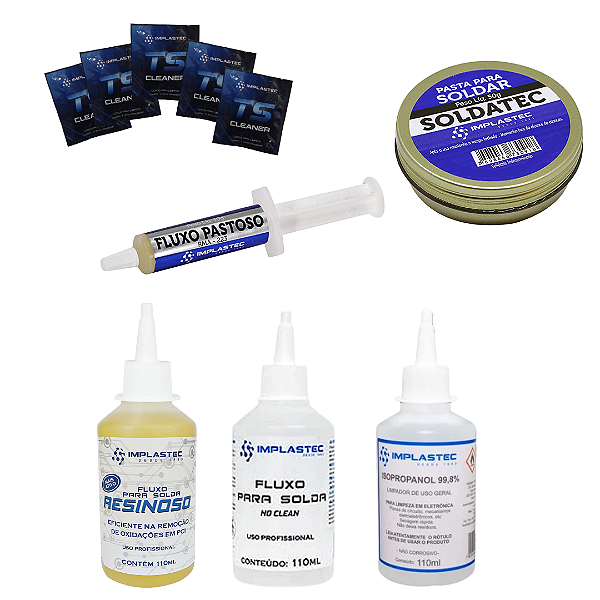 Kit para soldagem 6 em 1