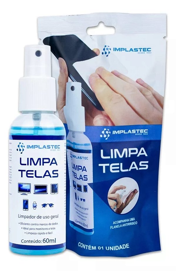 Limpador de telas Pouch - Implastec