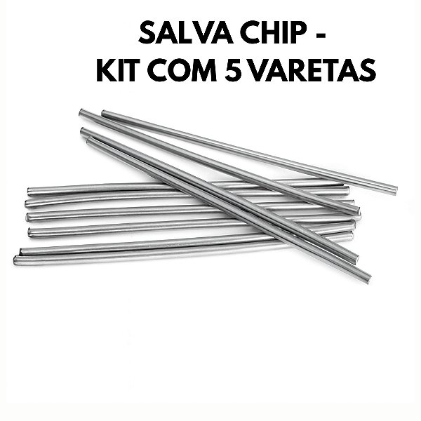Kit 5 varetas salva chip