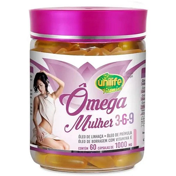 Suplemento Omega Mulher 3 6 9