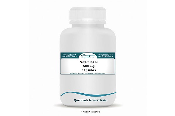 Vitamina C - 500mg em cápsulas