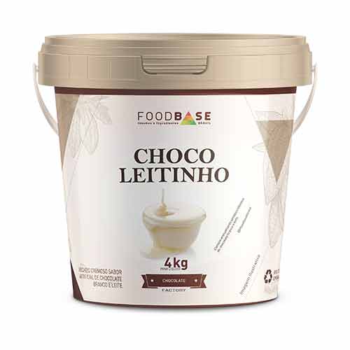 MESCLA CHOCOLEITINHO COM LEITE NINHO 4KG - FOODBASE
