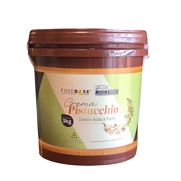 MESCLA CREMA PISTACCHIO SABOR PISTACHE 3KG - FOODBASE
