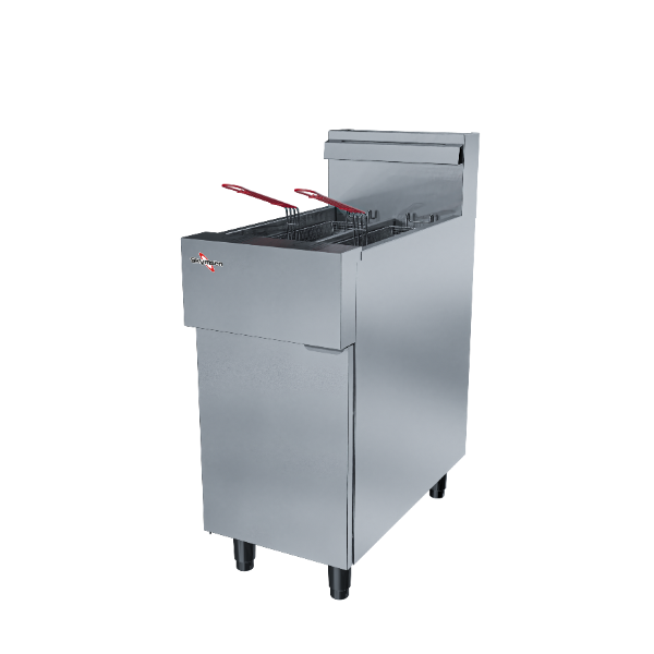 Fritadeira a Gás Zona Fria 2x125L Inox FG25S GN