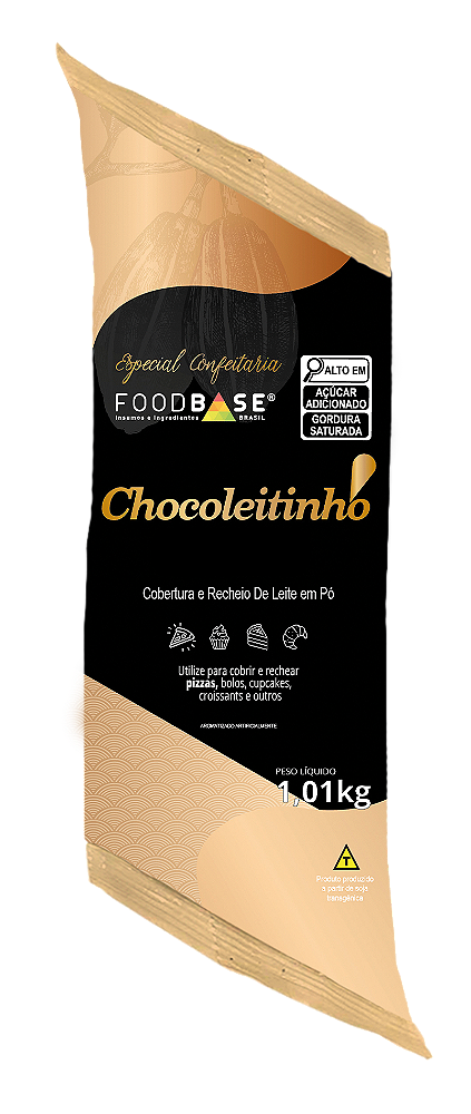 MESCLA CHOCOLEITINHO COM LEITE NINHO BISNAGA 1,01KG - FOODBASE