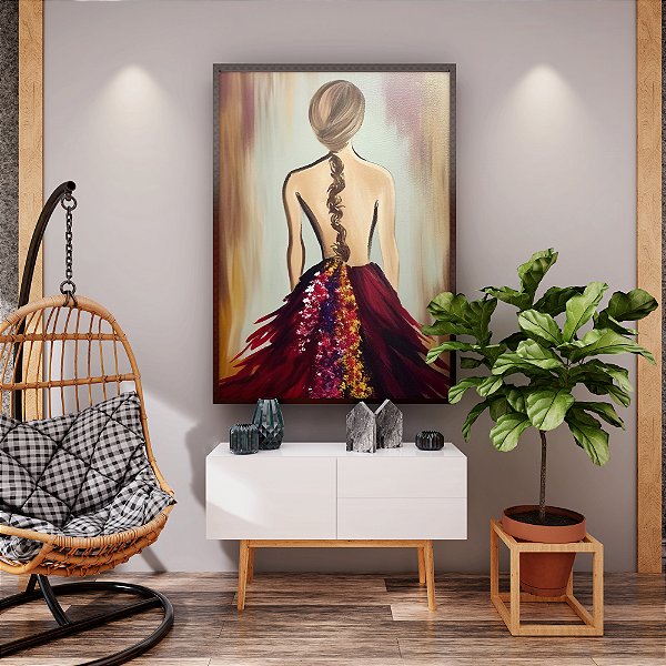 Quadro Decorativo Bailarina