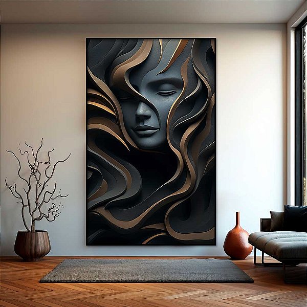 Quadro Simbiose Arte Curvas do Deserto