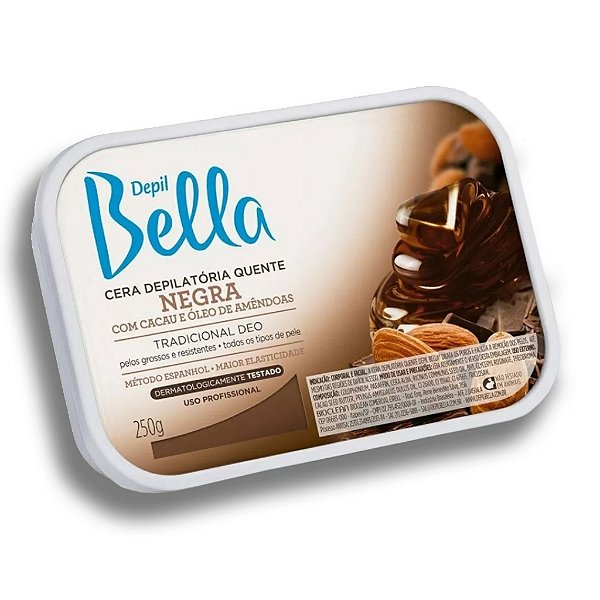 CERA QUENTE EM BARRA DEPIL BELLA NEGRA DEO 250G