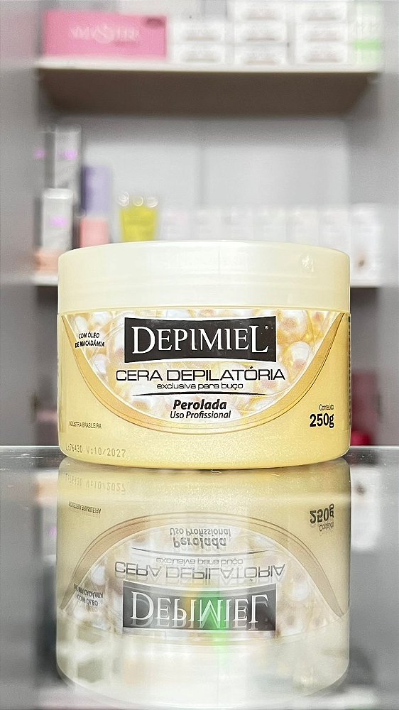Cera Depilação Facial Depimiel Perolada 250g