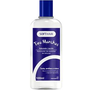 Sabonete Líquido removedor de manchas de tintura SoftHair 100ml