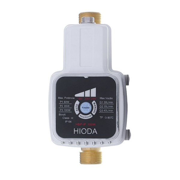 MINI PRESSURIZADOR BRONZE HBP-IP 100W BIVOLT ASK-HIODA