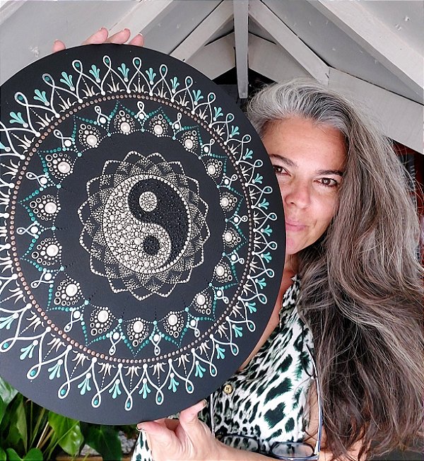 Mandala Devorah Yin Yang 40cm