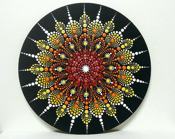 Mandala African Sunset 40cm
